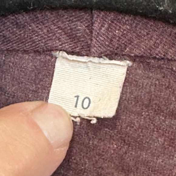 Lululemon Radiant Long Sleeve Wrap Top Heathered Bordeaux Drama Size 10 - Picture 7 of 7